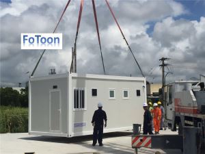 Bærbar container afvaskning blok badeværelse container