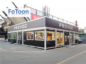 Præfabrikeret moderne containerbutik