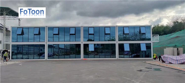 Flad Pakke Bærbar Kabine Container Kontor